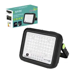 CAFINI - Reflector LED 200W  con Bateria Extraible y Función Power Bank Cafini CN-L3920T-2