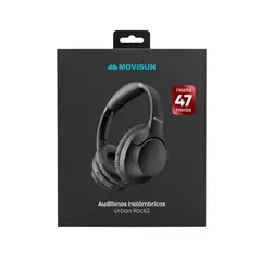 MOVISUN - Audifonos Tipo Vincha Bluetooth Inalambrico 47 horas con Estuche Movisun Urban Rock 2
