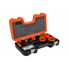 BAHCO - Set Sierras Copa bi metalicas 16-64mm 12pzas 3834-SET-95 Bahco