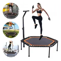 GENERICO - Trampolin de Gimnasio  100cm diametro  y Altura 130cm