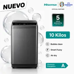 Hisense - Lavadora 10kg carga superior WT3J1023UT Hisense