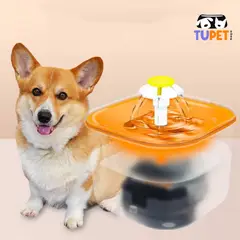 TUPET SHOP - Fuente de Agua Bebedero Automatico para Gatos Transparente