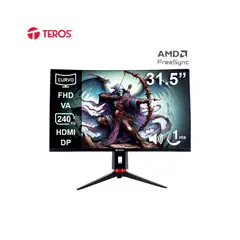TEROS GAMING - Monitor GAMER Teros 3219G 32 CURVO FHD DISPLAYPORT