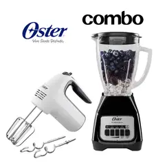 OSTER - Licuadora Oster BLSTKAGBPB 1.5 Litros màs Batidora de Mano FPSTHM3532