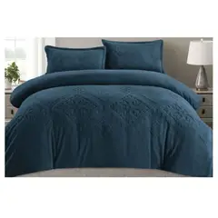 GOLDSUN - CUBRECAMA 5 PIEZAS LUJOSO PIEL DE CONEJO CON PIEL DE ANGEL 2 PLAZAS