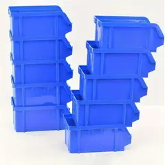 GENERICO - Caja Organizadora Apilable CP03-4 Grande Industrial
