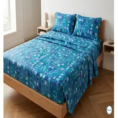 GENERICO - Juego de sabanas para cama de 2 PLAZAS