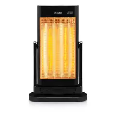 Kendal - Estufa Eléctrica Fibra de Carbono Kendal KFC‑90‑D1 BLACK 900W