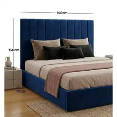 GENERICO - CAMA LINEAL OFERTA - AZUL 2 PLAZAS