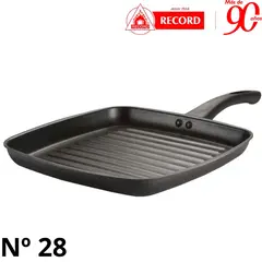 RECORD - Sartén Asador cuadrado Antiadherente Nº28 Record