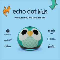 AMAZON - PARLANTE INTELIGENTE AMAZON ECHO DOT KIDS - BÚHO