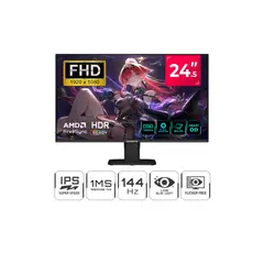 GIGABYTE - MONITOR GAMER GIGABYTE GS25F14 24.5" FHD IPS  144HZ 1MS HDMI DP