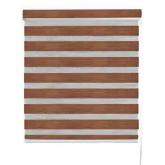 DECOR HOUSE INTEGRALES SAC - Roller Duo Screen Marrón Ancho 180 x Alto 130 cm