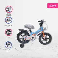 GENERICO - Bicicleta Aro 18 con Estructura de Titanio «ANTULE» Blue