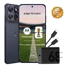 MOTOROLA - Motorola Edge 70 fusion XT2605-3 PE SL 8+256 DS GEN 8GB/256GB Azul