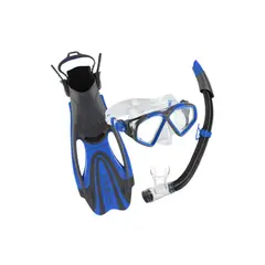 AQUA LUNG SPORT - Aqualung Set Hawkeye  Azul - Gris Talla L44- 48