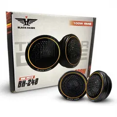 BLACK HAWK - Tweeter Black Hawk 200W Alta Potencia Para Auto Par