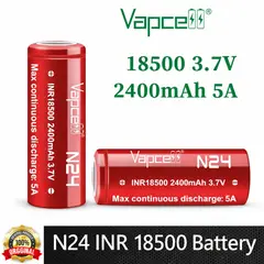 OEM - Batería 18500 Alta Duración 2400mAh 3.7V Para Dispositivos Electrónicos