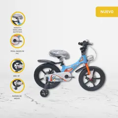 GENERICO - Bicicleta Aro 18 con Estructura de Titanio «ANTULE» Blue