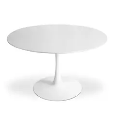 GENERICO - Mesa de comedor Tulip con efecto poliuretano