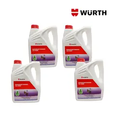 WURTH - Refrigerante Orgánico 33% Verde 1Gal x 4 galones
