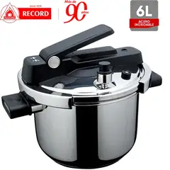RECORD - Olla a Presión Record Acero Inoxidable Pressure Express 6L