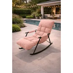 GENERICO - SILLÓN MECEDORA RECLINABLE CONFORT PREMIUM PARA TERRAZA