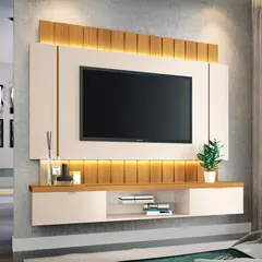 PAZART MUEBLES - CENTRO DE ENTRETENIMIENTO DE TV PANEL BONN OFF WHITE