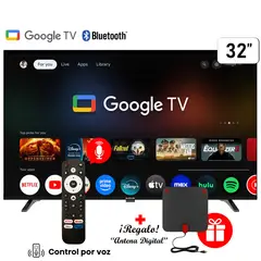 BLACKLINE - Televisor BLACKLINE 32 LED HD Smart TV BL32-T3000HD + Regalo