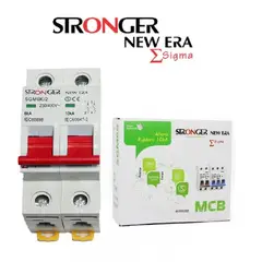 STRONG - LLAVE INTERRUPTOR TERMOMAGNÉTICO 2X10AMP STRONGER NEW ERA