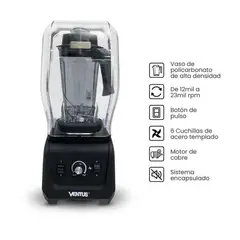 Ventus - Licuadora Semi-Industrial Ventus VL1380-C-V2.5 Encapsulada 2.5L