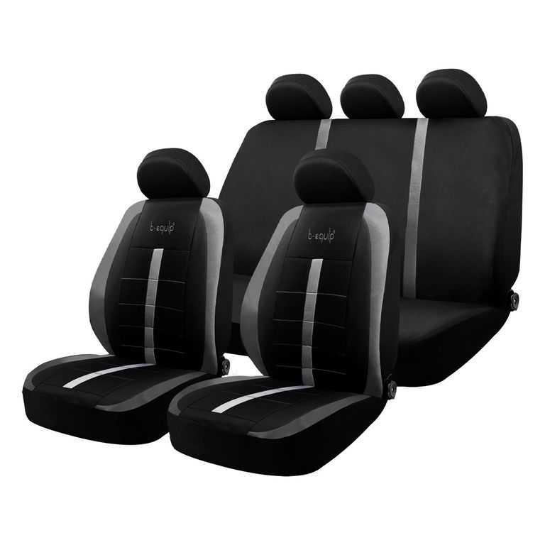 Set de Fundas Cubre Asientos para Auto Protector Completo B-EQUIP BEQ-1432