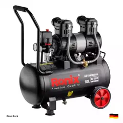 RONIX - Compresora De Aire Sin Aceite 2.2HP 50L Silencioso RONIX RC-5012