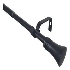 METALHSA - Set Simple Extensible 16/19 Muro 170-320 cm Negro Cónico