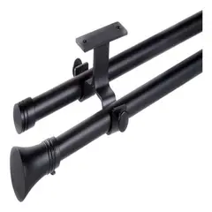 METALHSA - Set Doble Extensible 16/19 Techo 120-210 cm Cónico Negro