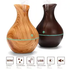GENERICO - Humidificador Purificador Aromaterapia Usb Portátil + 1 Esencia