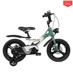 Baby - Bicicleta Aro 16 para niños -ANTULE PRO- Verde