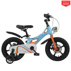 Baby - Bicicleta Aro 16 para niños -ANTULE PRO- Celeste