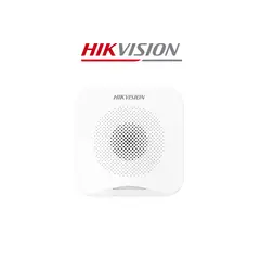 Hikvision - Sirena Hikvision DS-PS201-WB Interior Alarma de incendio, pánico, médico e intrusión