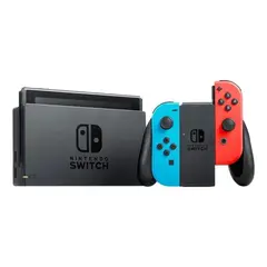 Nintendo - Consola Nintendo Switch 32 Gb Standard Edition Neon Color Rojo Neón/azul Neón/negro