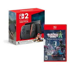 Nintendo - Consola Nintendo Switch 2 Mario Kart World + Pokemon Legends Z-A