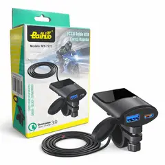 OEM - Cargador De Celular Para Moto 2 Puertos Negro