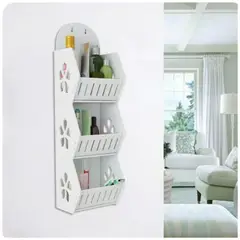 INSPIRA MARKET - Organizador de Baño de Pared Armario Multiusos