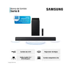 SAMSUNG - Soundbar Samsung Serie B 2.1 Ch.HW-B450F (2025) Black