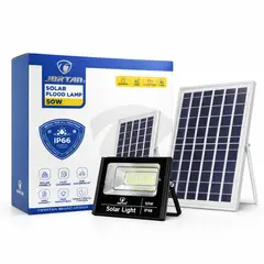 OEM - Foco Proyector Con Panel Solar Northern Light 50W