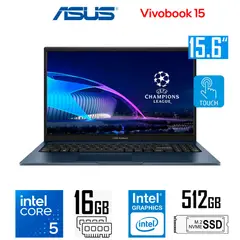 ASUS - Laptop Asus vivobook 15 Intel core 5-120U Intel Graphics 16gb ram 512gb ssd 15.6″ FHD tactil