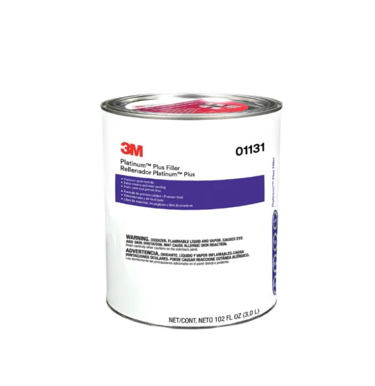 MASILLA PLATINUM PLUS PN 01131 - 1 GALON 3M UNIDAD