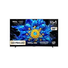 TCL - Televisor TCL QLED 98 UHD 4K Google TV 98c6k mini led