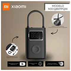 XIAOMI - Compresor de Aire Eléctrico Portátil Xiaomi 2 Pro MJCQB07PQW   - Negro