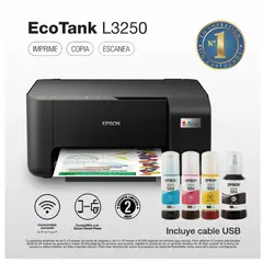 EPSON - Impresora Multifuncional Inlámbrica EcoTank L3250